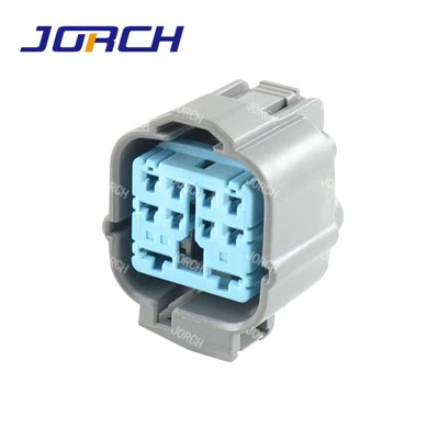 Connector de cable d'automòbil OBD2 impermeable femella de 10 pins Connector automàtic impermeable 6189-0555 DJ7101-2.2/6.3-21