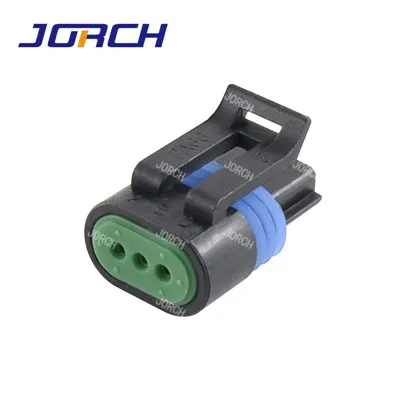 12162182 Endoll d'arnès de cablejat impermeable del sensor del cotxe 3 pins 3 forats DJ7039YA-1.5-21
