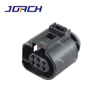 Endoll de sensor de temperatura automàtic de 6 pins Cable elèctric impermeable Connector femella de 1,5 per a camió cotxe 1J0973713