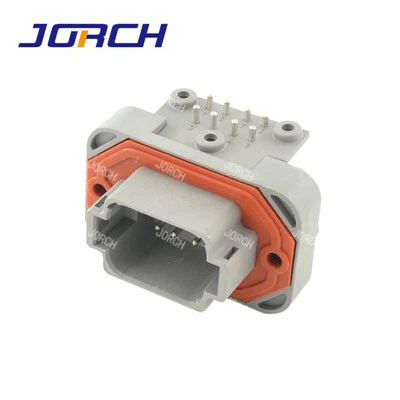 DT13-8PA Connector de 8 pins Placa de circuits PCB impermeable Capçals d'automoció en angle recte DT13-8PA